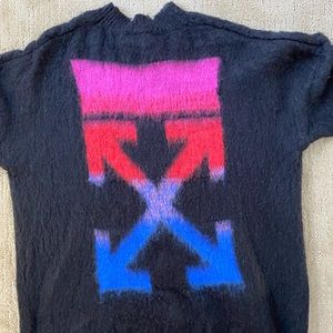 Off white mohair sweater